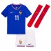 Camisa de time de futebol França Ousmane Dembele #11 Replicas 1º Equipamento Infantil Europeu 2024 Manga Curta (+ Calças curtas)